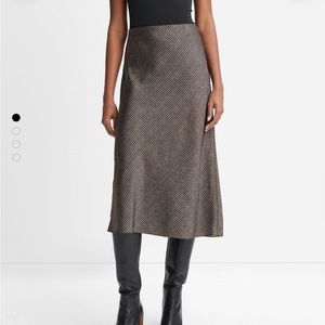 Houndstooth Skirt Vince